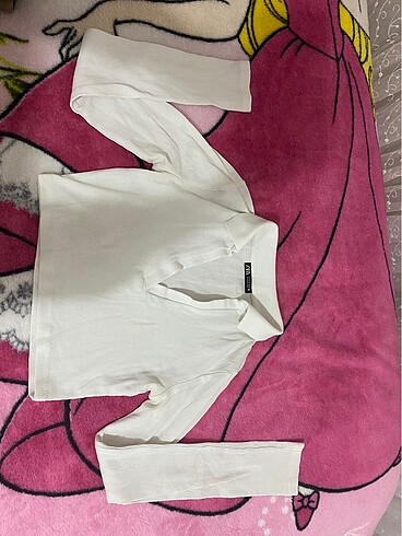 Zara beyaz crop