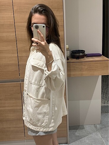 Pull and Bear Pull&Bear Jean Kot Ceket