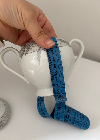 Porselen Şekerlik ve peçetelik - Görsel 6