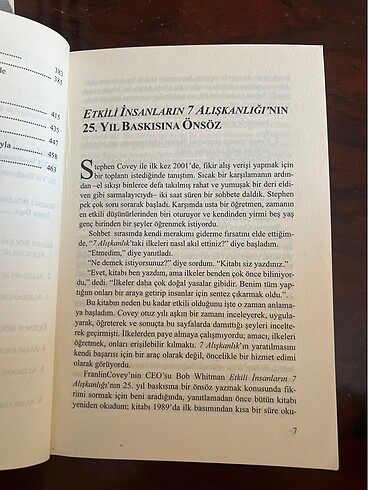  Beden Etkili insanların 7 alışkanlığı Stephan R.Covey