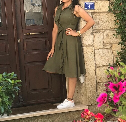 Şifon elbise