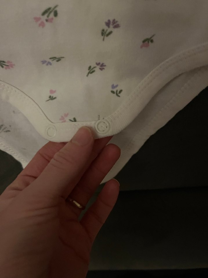 Dantelli Beyaz Askısız Bebek Çıtçıtlı Body - Görsel 3