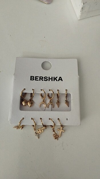  Beden camel Renk Bershka kolye