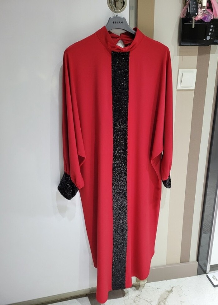 Standart beden tesettür tunik - Görsel 2