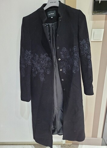 Kadın kaşe kaban - Görsel 3