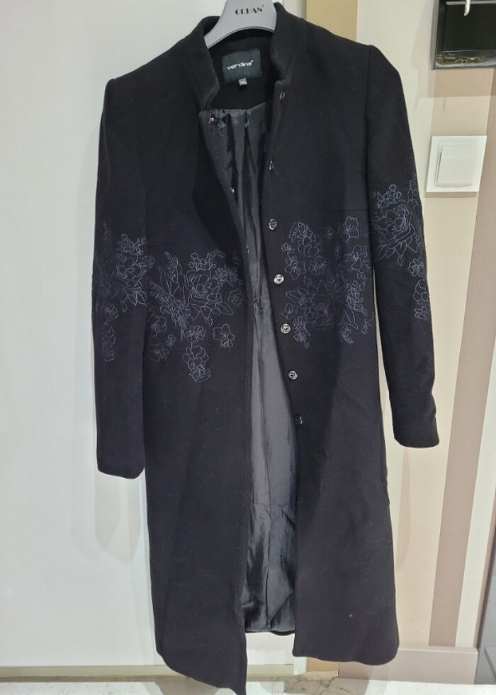 Kadın kaşe kaban - Görsel 3