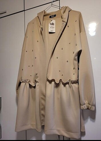 Taş detaylı scuba takım  - Görsel 4