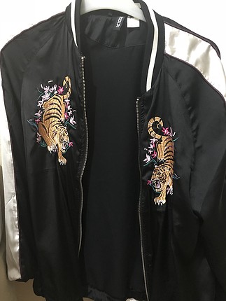 38 Beden siyah Renk Bomber ceket