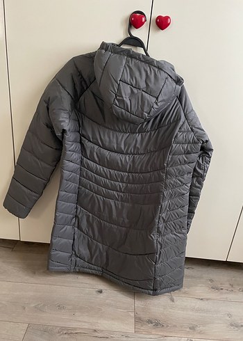 Columbia Gri Fermuarlı Kadın Kışlık Mont - Görsel 2