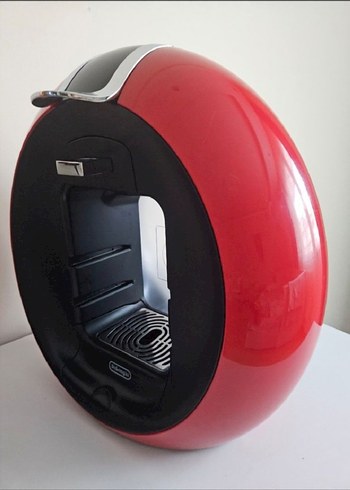 Kırmızı De'Longhi Kapsül Kahve Makinesi - Görsel 2