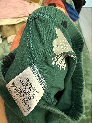 9-12 Ay Beden çeşitli Renk Zara, Panço ve M&S tayt