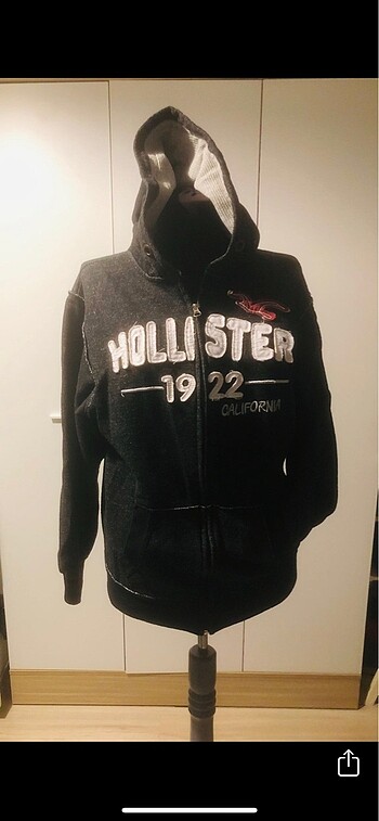 Hollister kapüşonlu eşofman üstü M beden