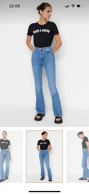 Trendyol & Milla Trendyolmilla flare jean