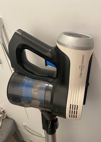 Beden Gri Beyaz Kablosuz Dikey Elektrikli Süpürge