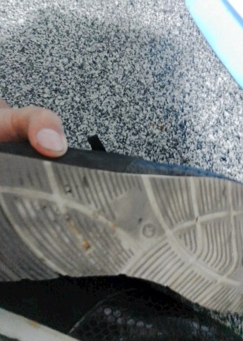 Gri Yılan Desenli Basketbol Ayakkabısı - Görsel 2