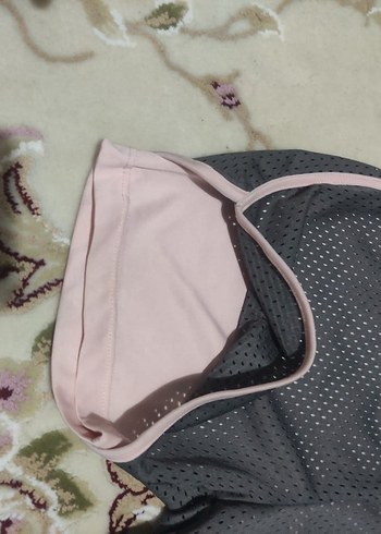 Gri Spor Mini Şort - Görsel 4