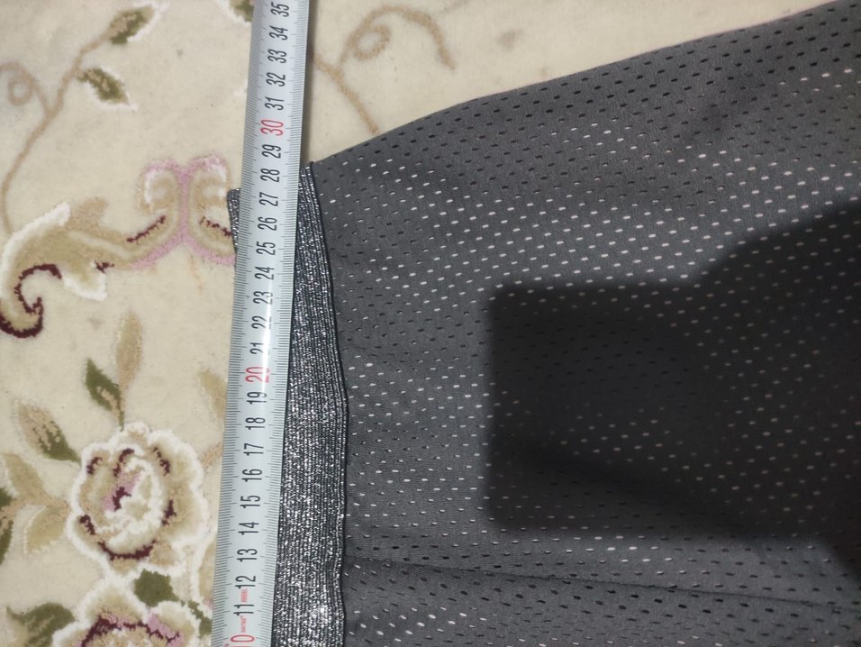 Gri Spor Mini Şort - Görsel 2