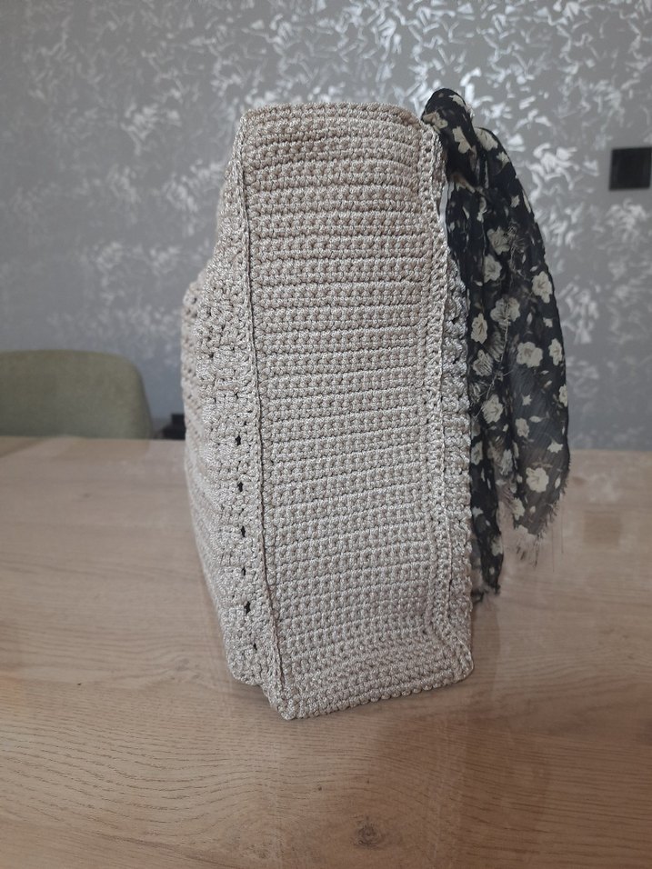 makrome çanta - Görsel 3