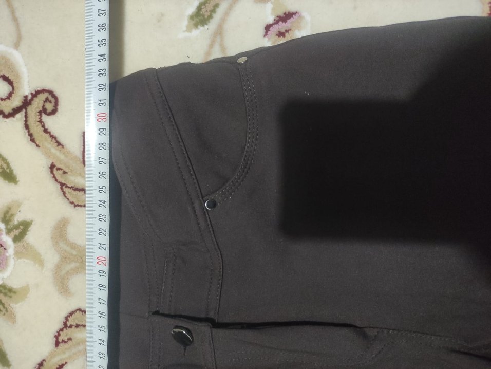 Kahverengi Kadın Regular Fit Kumaş Pantolon - Görsel 2