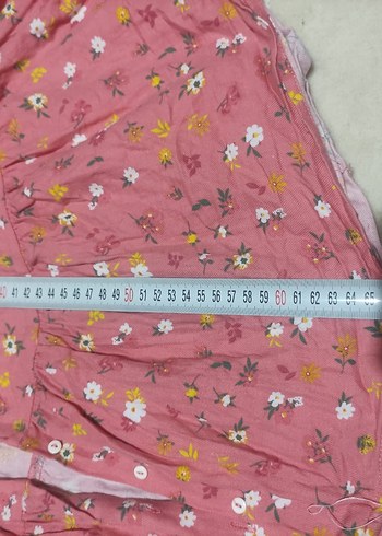 Kız Çocuk Pembe Kolsuz Fırfırlı Elbise - Görsel 5