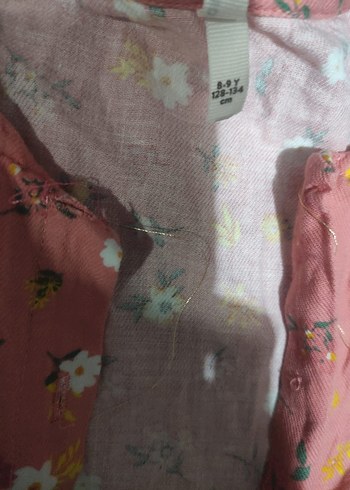 Kız Çocuk Pembe Kolsuz Fırfırlı Elbise - Görsel 3