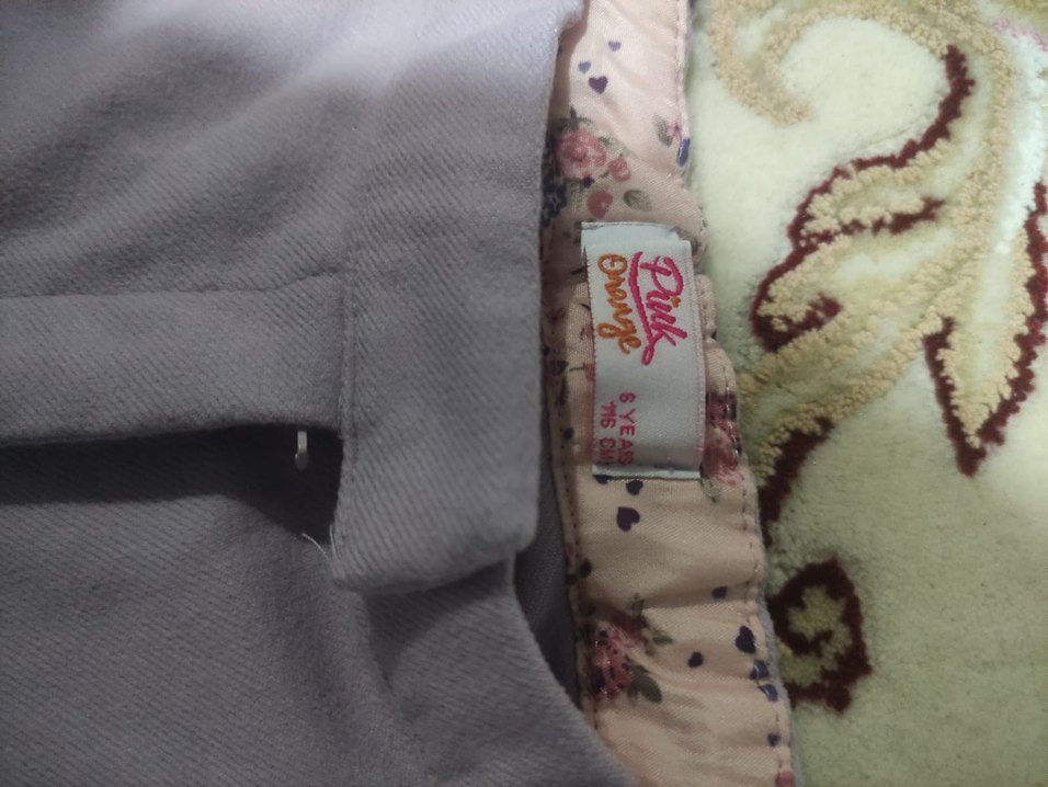 Mor Pamuklu Bol Kesim Kız Şortu - Görsel 2