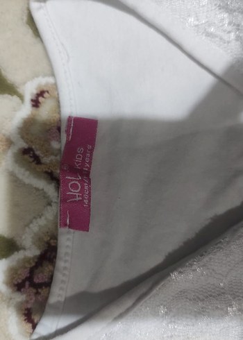 Kız Çocuk Beyaz Dantelli Bolero - Görsel 4