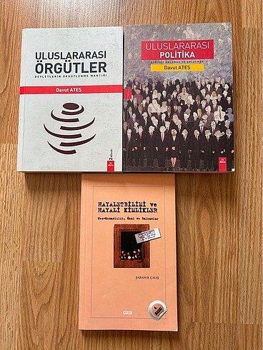 Davut Ateş ve Şaban çalış kitapları