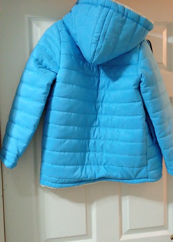 Mavi Erkek Çocuk fermarlı Mont 13 yaş kışlık sıfır - Görsel 3