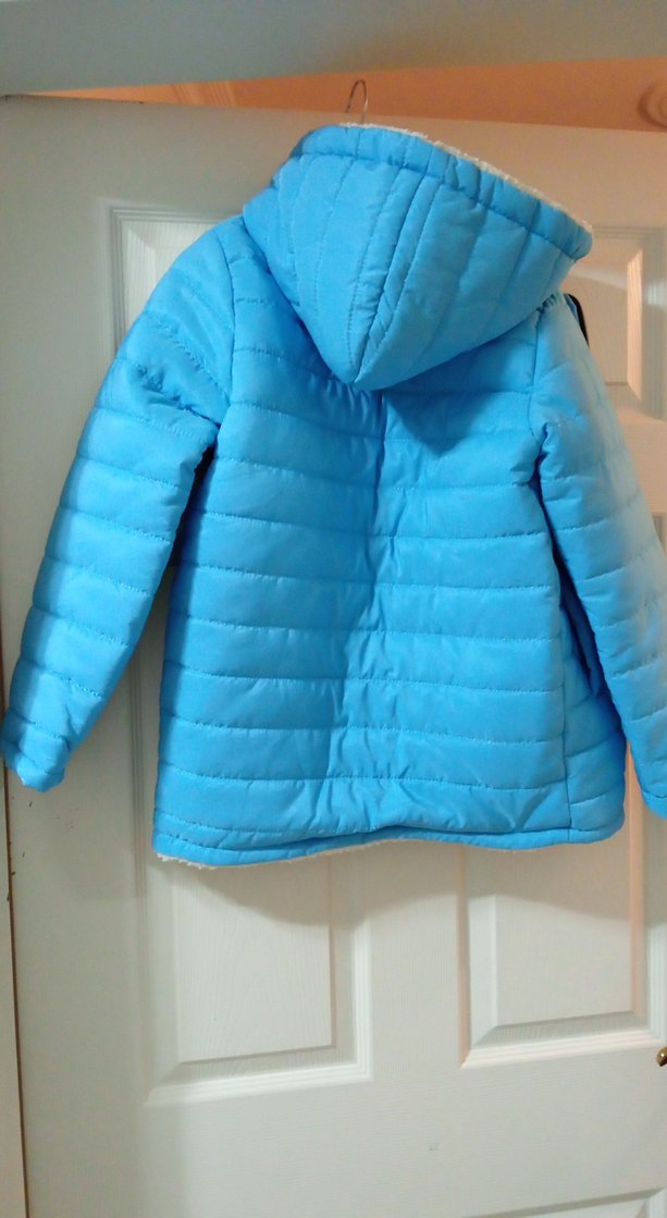 Mavi Erkek Çocuk fermarlı Mont 13 yaş kışlık sıfır - Görsel 3