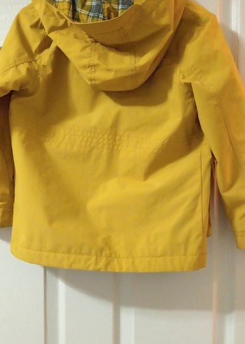 Erkek Çocuk Sarı fermarlı Street Wear Kaban - Görsel 3