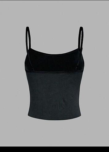 Zara gotik askılı crop