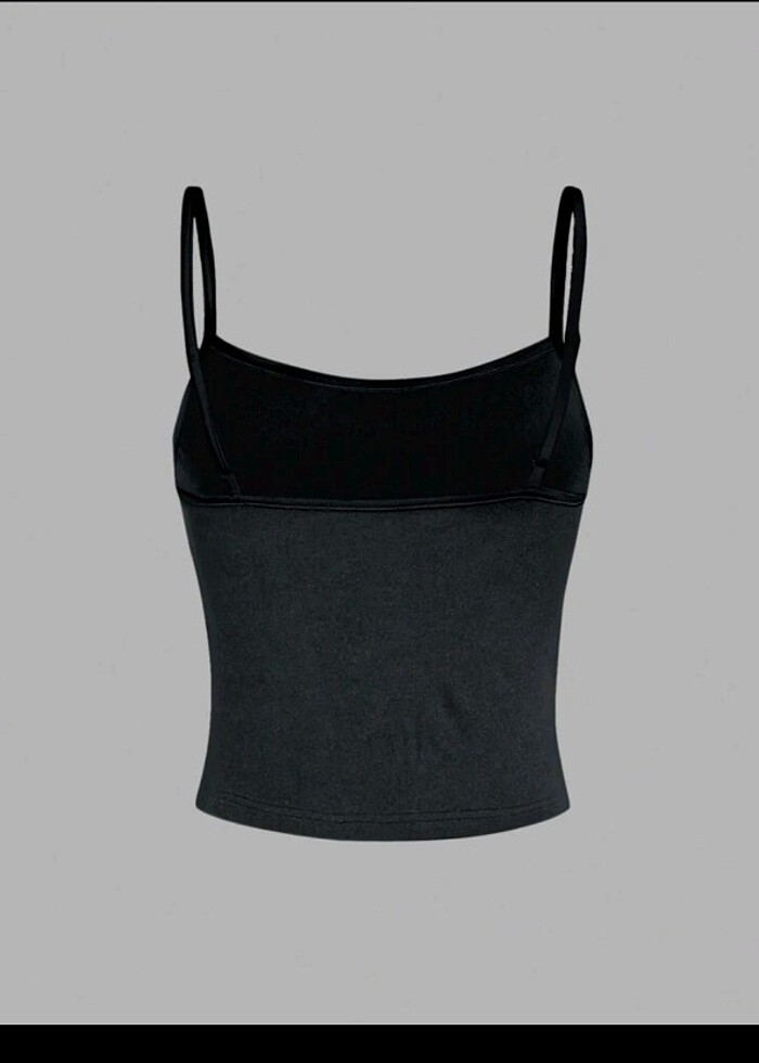 gotik askılı crop - Görsel 2