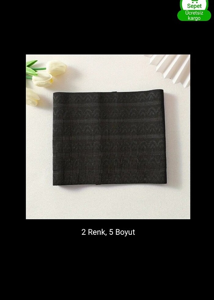 siyah korse - Görsel 2