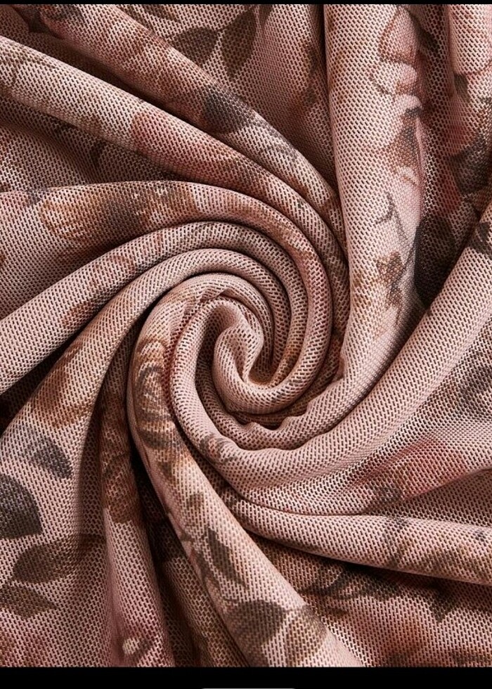 shein elbise çiçek desenli fairycore tüllü babygirl - Görsel 3