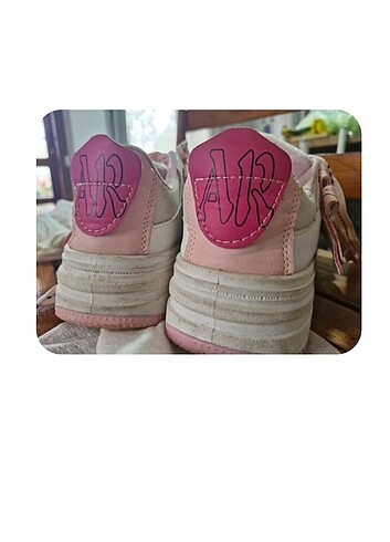 Kalın taban sevimli spor ayakkabı sokak stili pinkie - Görsel 9