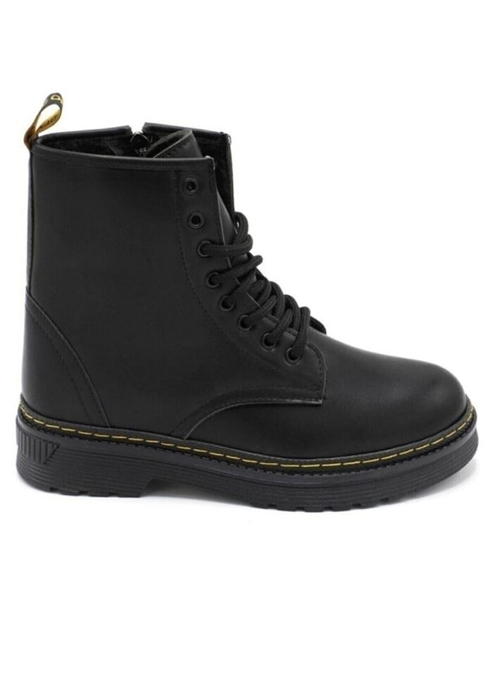 siyah kışlık bot unisex - Görsel 2