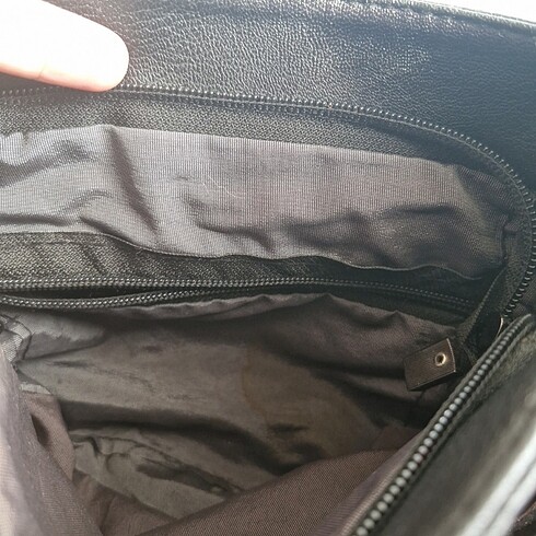 deri kadife detaylı püsküllü kol çantası gotik - Görsel 9