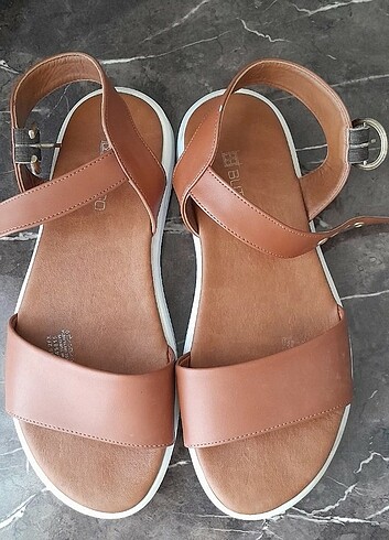 39 Beden camel Renk Sandalet/terlik