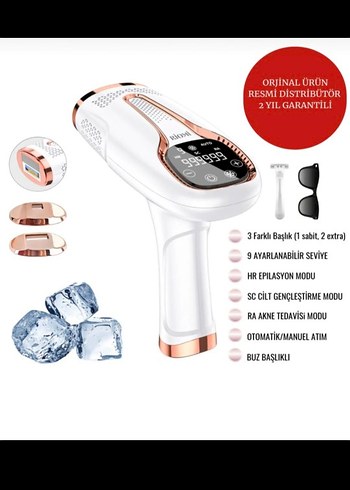 Riomi Buz Lazer Epilasyon Cihazı