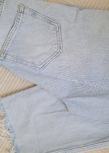 Trendyol & Milla Mavi Kadın Midi Boy Normal Kesim Kot Pantolon