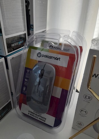 Polosmart Hibrit Bluetooth Kablosuz Sessiz Mouse - Görsel 2