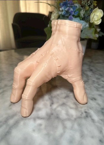 Bej Renkli Aksiyon Figürü El Modeli - Görsel 2