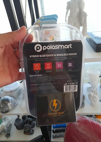 Polosmart Hibrit Bluetooth Kablosuz Mouse - Görsel 3