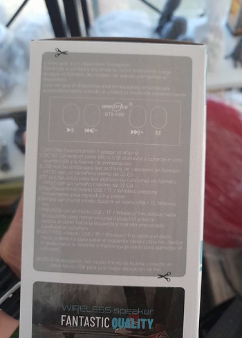 3" Siyah Bluetooth Kablosuz Hoparlör GTS-1360 - Görsel 6