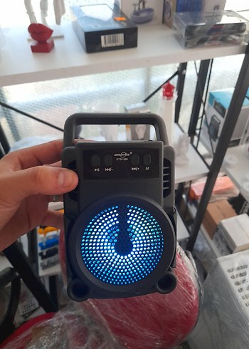 3" Siyah Bluetooth Kablosuz Hoparlör GTS-1360 - Görsel 2