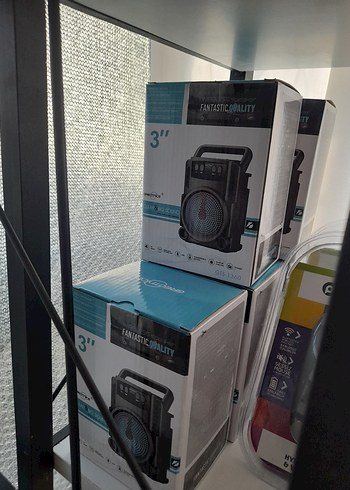 3" Siyah Bluetooth Kablosuz Hoparlör GTS-1360 - Görsel 3