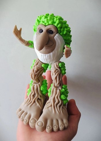 Yeşil Pastel Renkli Aksiyon Figürü - Görsel 2