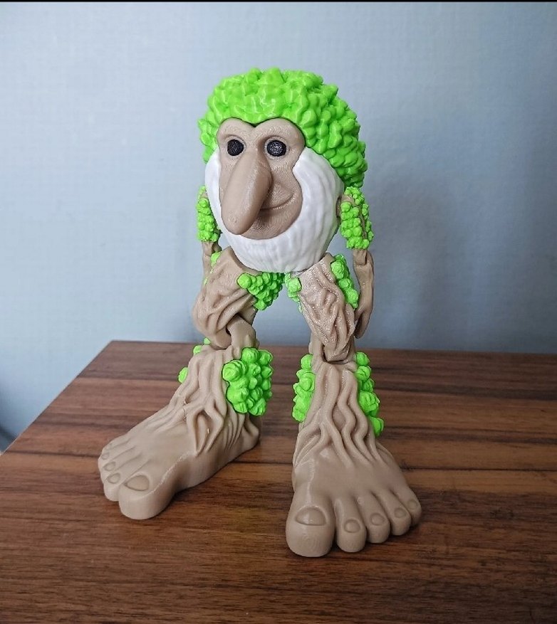 Yeşil Pastel Renkli Aksiyon Figürü - Görsel 3