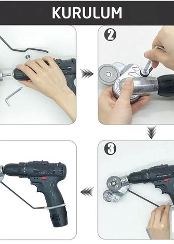 Hızlı Kesim El Tipi Metal Kesme Aleti - Görsel 4